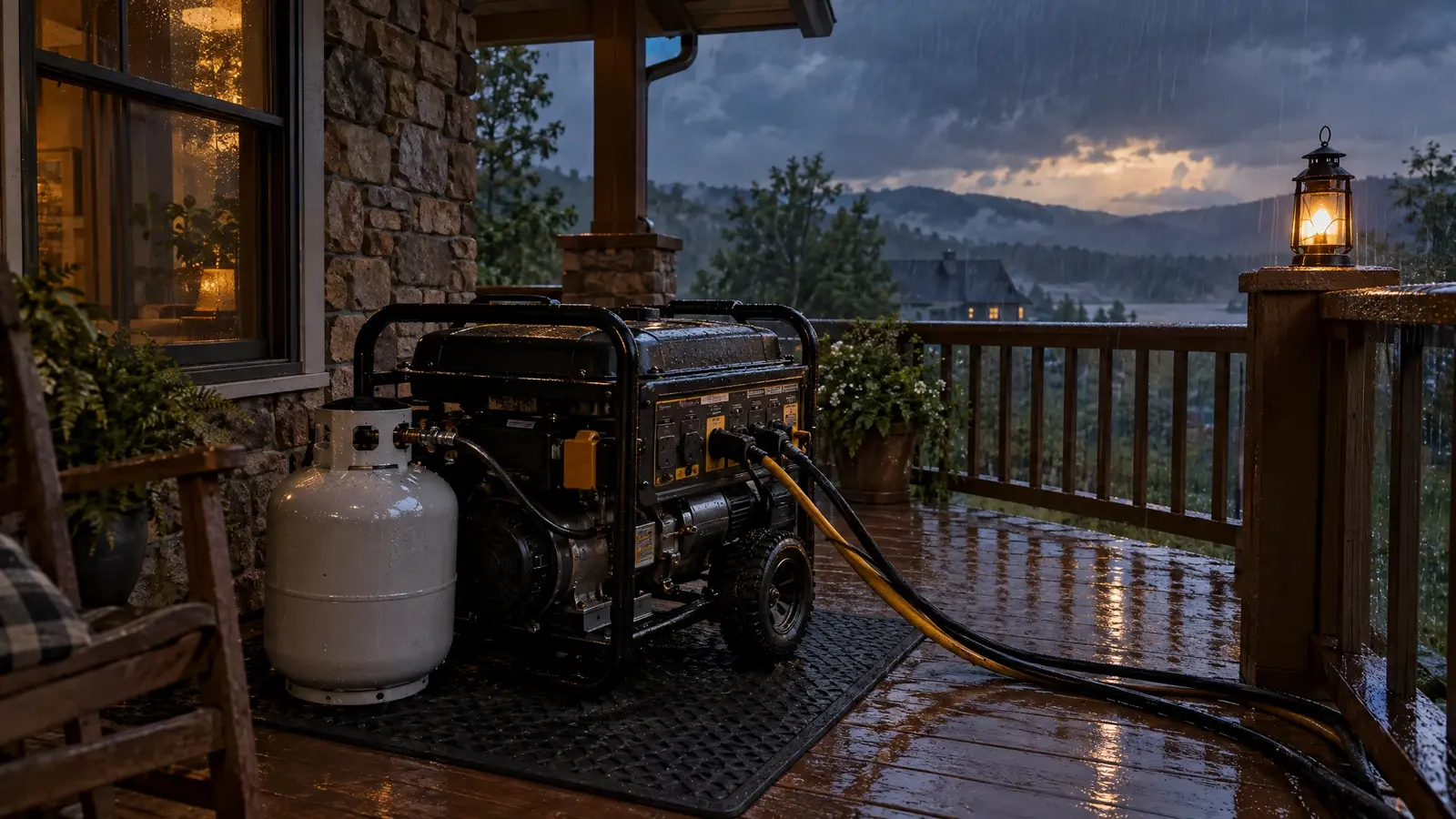 Champion Power Equipment generator installed in Middle Tennessee
