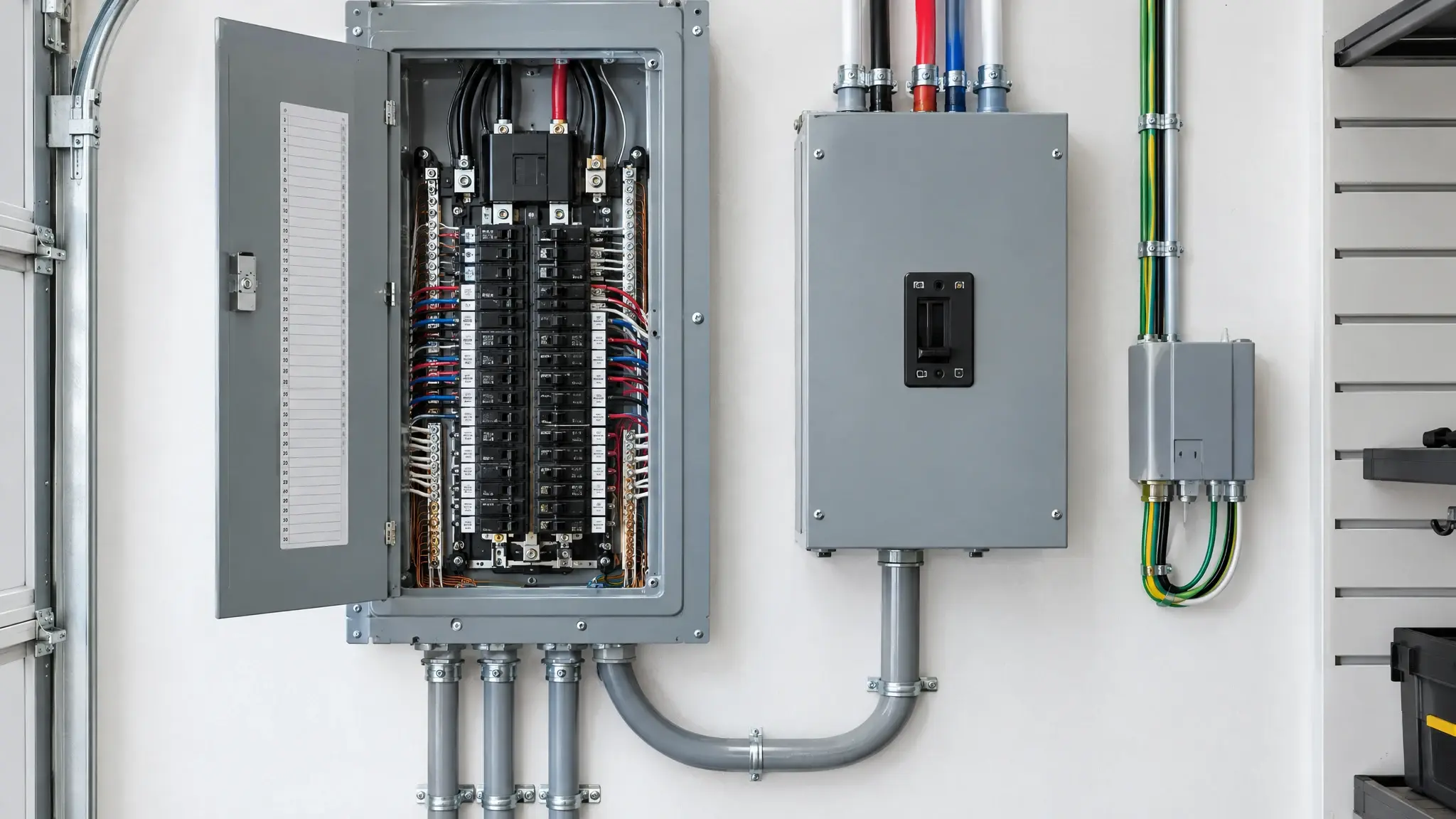 Privacy policy A clean electrical panel