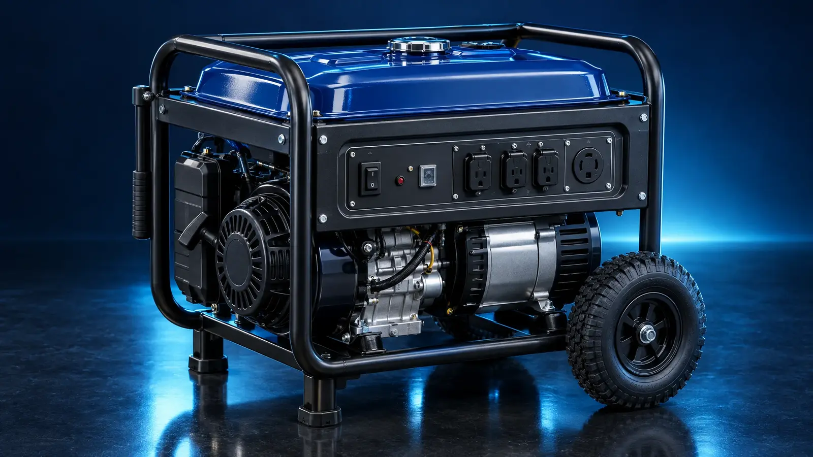 Portable generator (representative illustration) Representative portable generator illustration