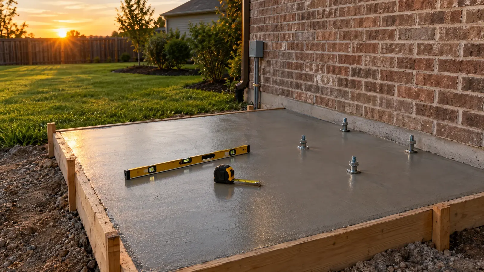 Generator Pads, Permits and Site Preparation in Nashville and Middle Tennessee