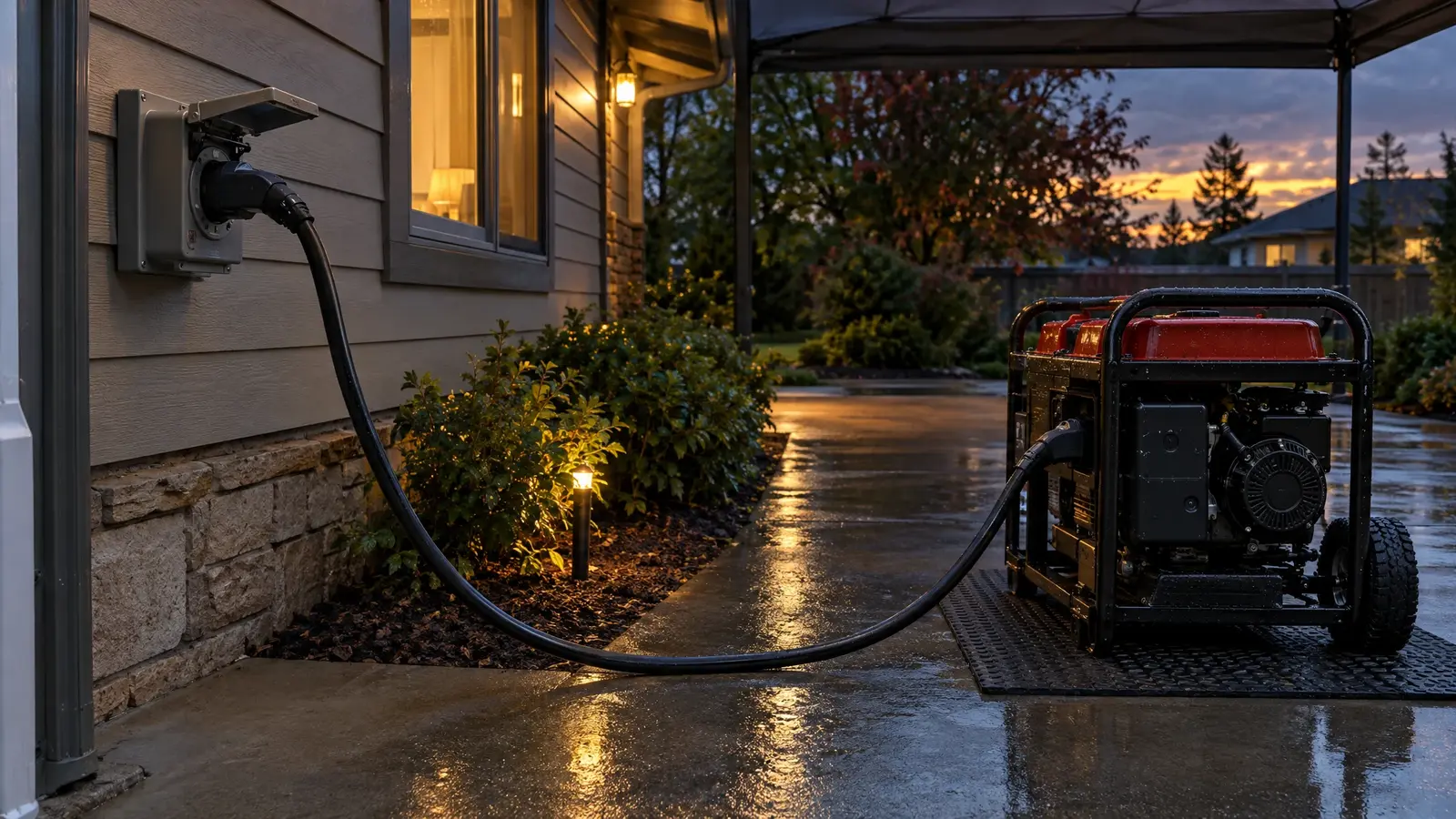 Portable Generator Hookup and Inlet Installation in Nashville and Middle Tennessee